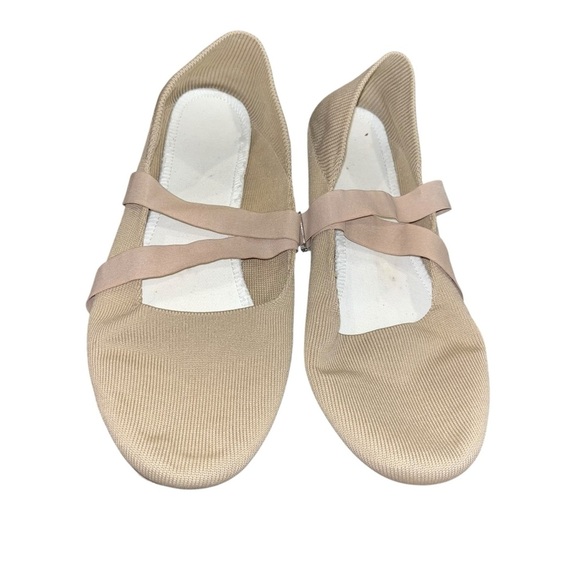 Sangeeson beige soft ballet shoes 10 10.5 - Picture 1 of 4